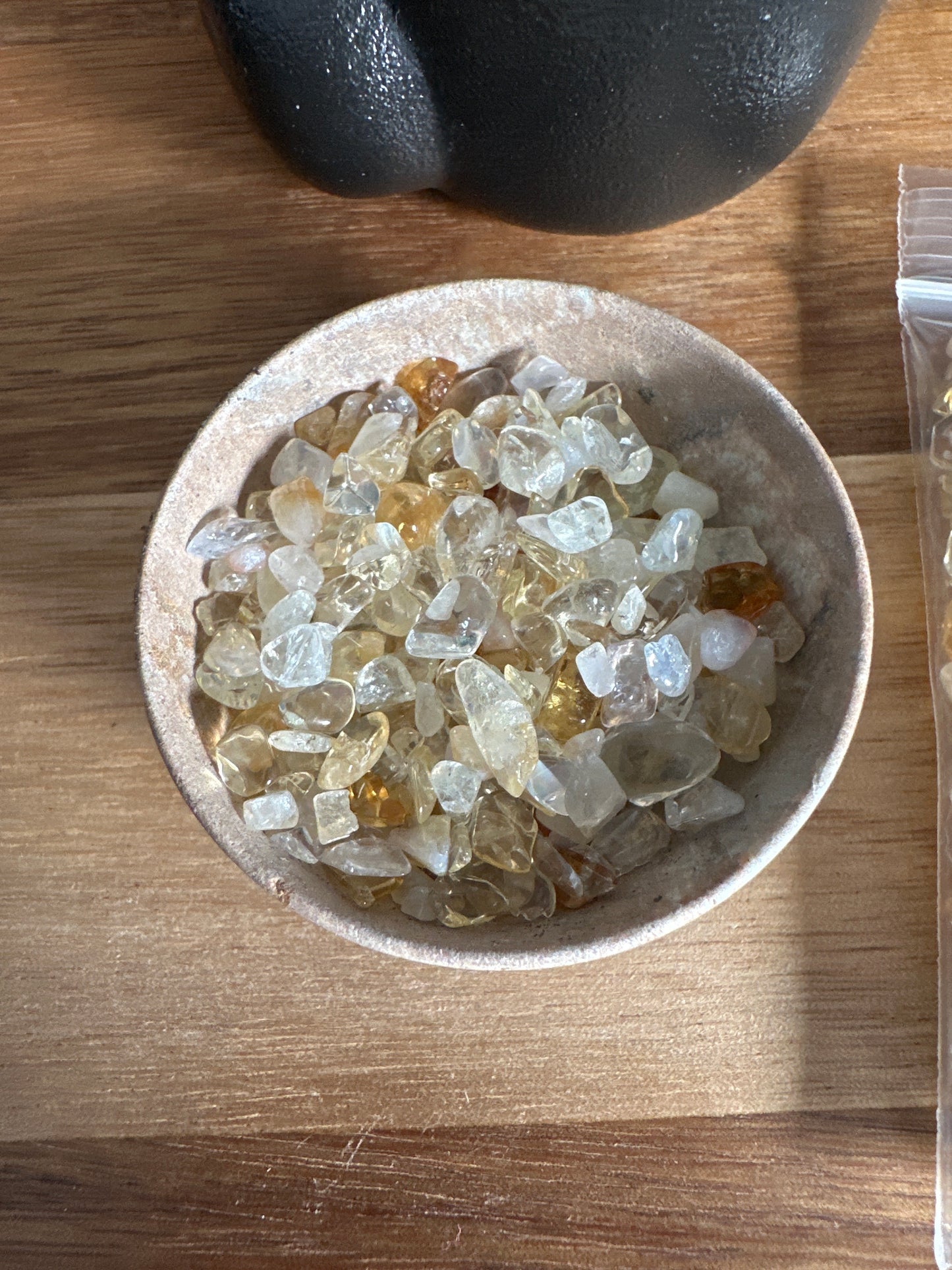 Tumbled Citrine Chips 75g