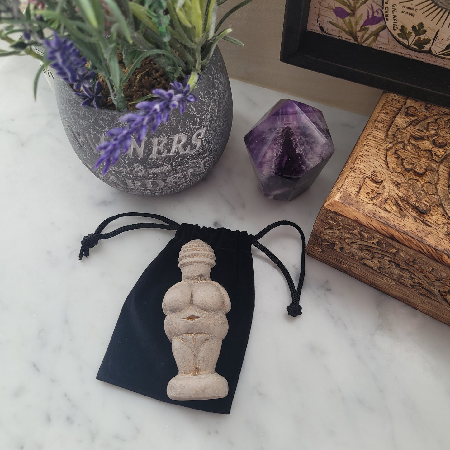 Venus of Willendorf Goddess Statue