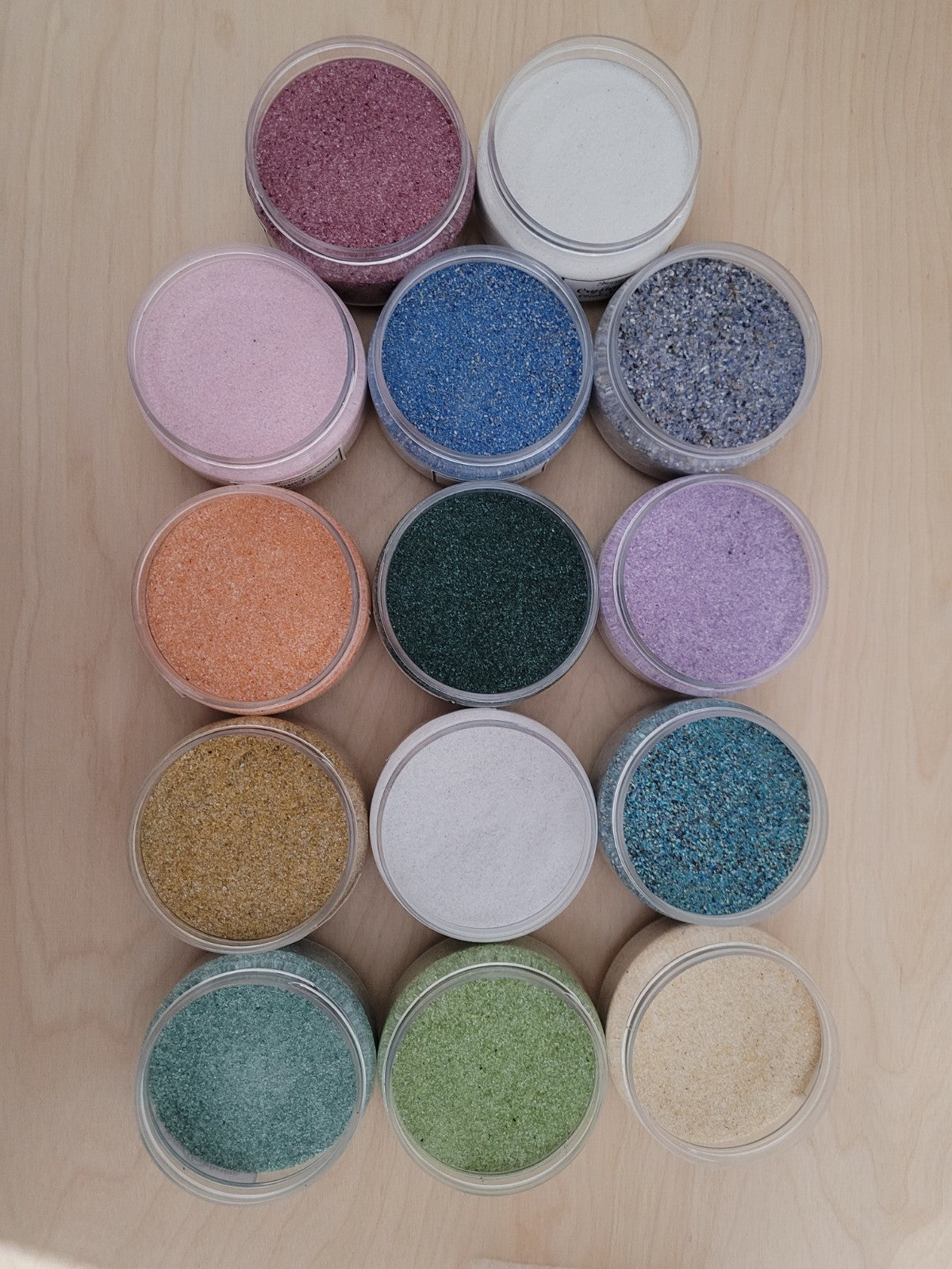 Gemstone Sand Collection