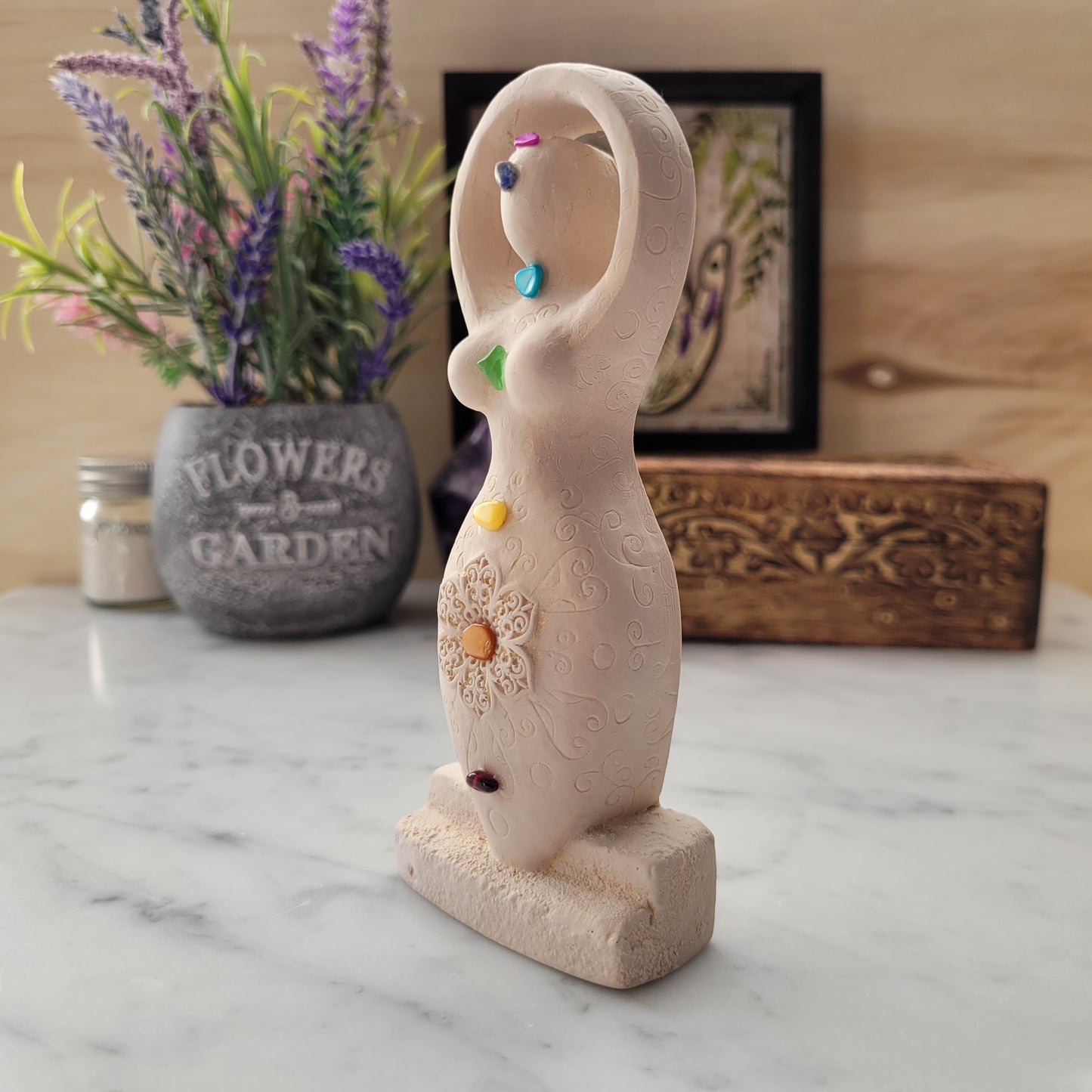 Chakra Goddess Statue