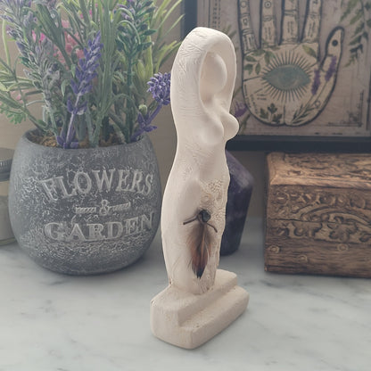 Owl Goddess Statue