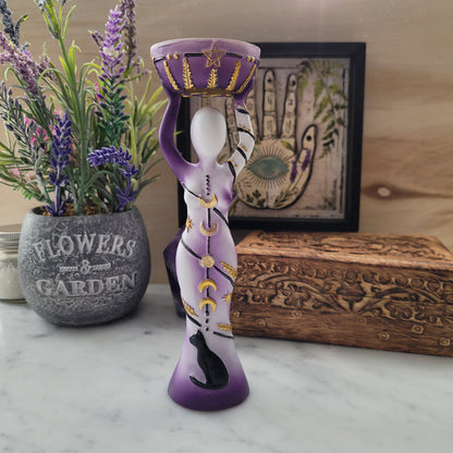 Moon Goddess T-lite Holder