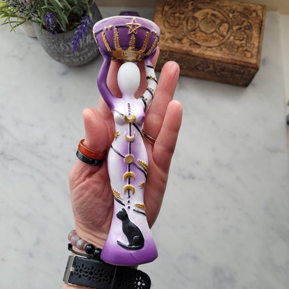 Moon Goddess T-lite Holder