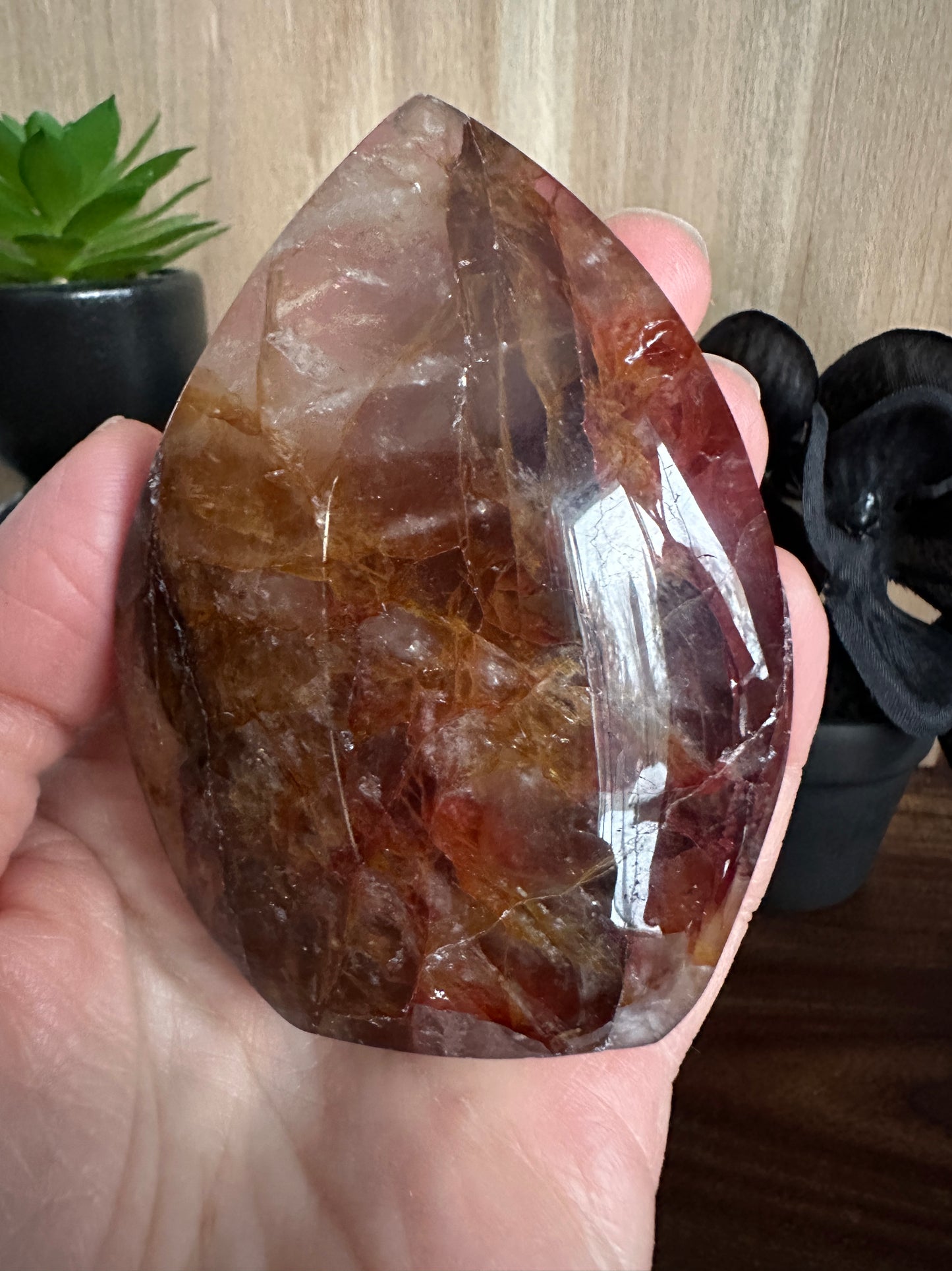 Fire Quartz Freeform 172g
