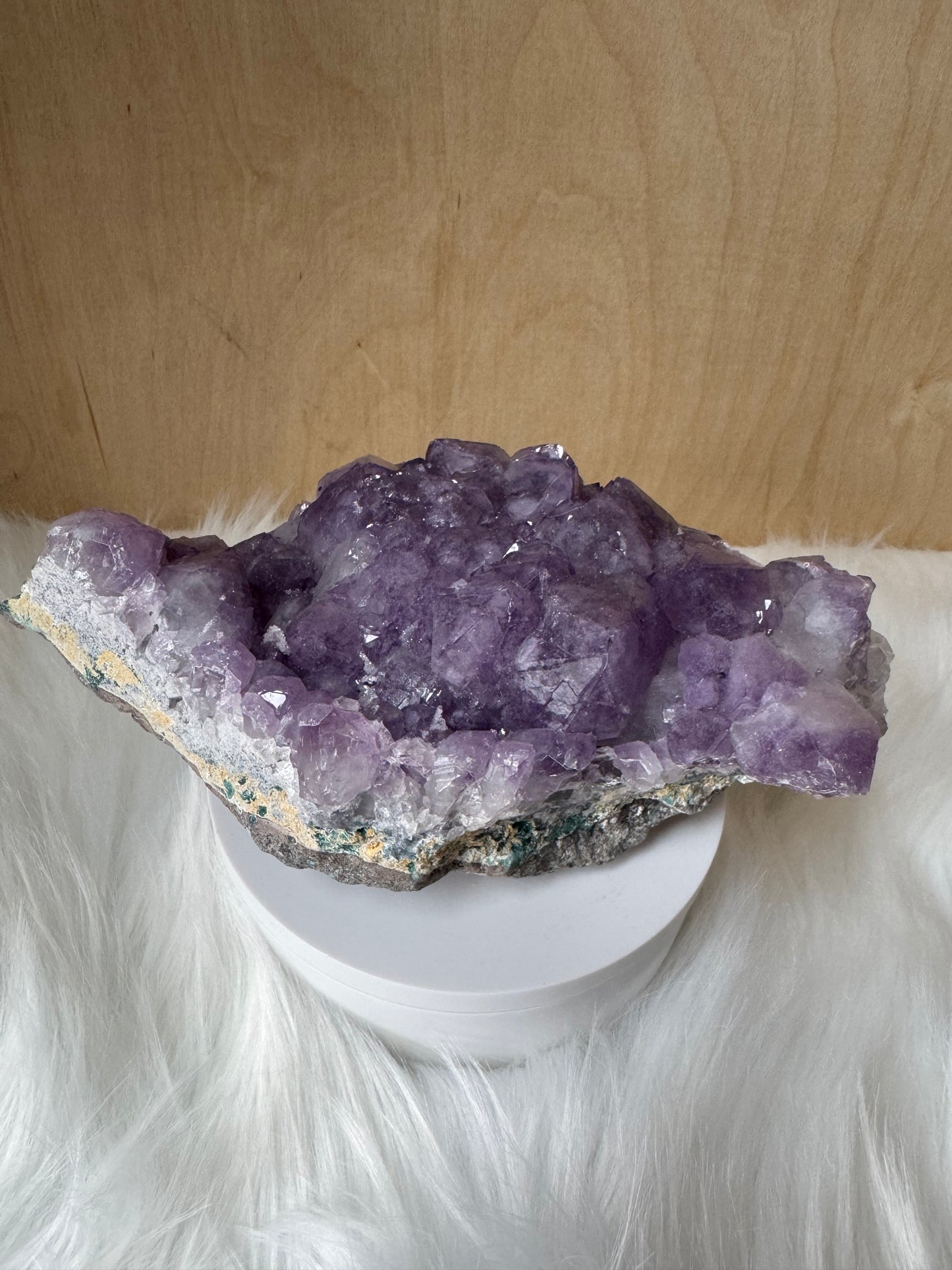 Amethyst Geode Cluster 1065g