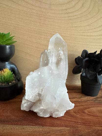 Lemurian Quartz Cluster 687g