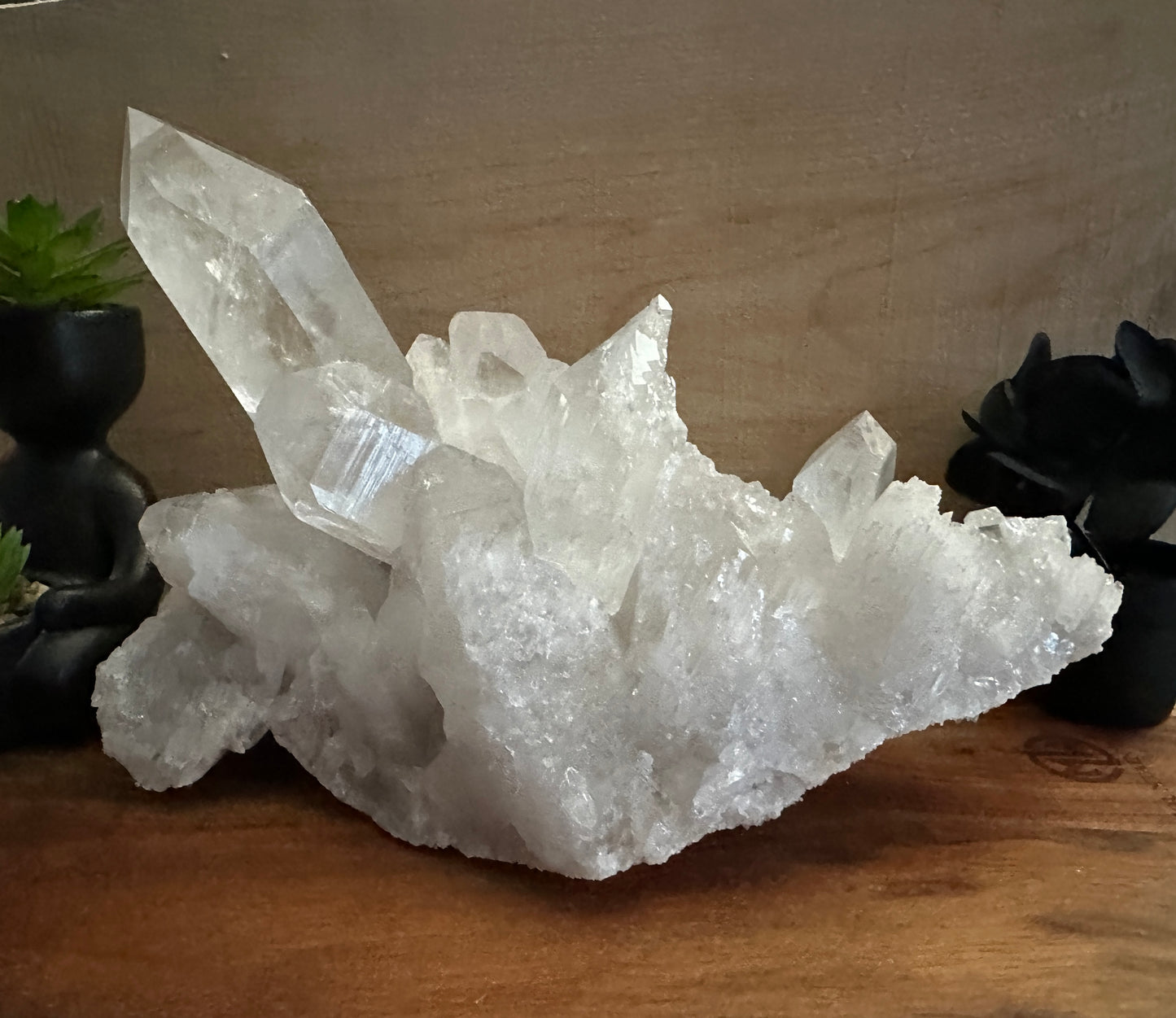 Lemurian Quartz Cluster 1911g