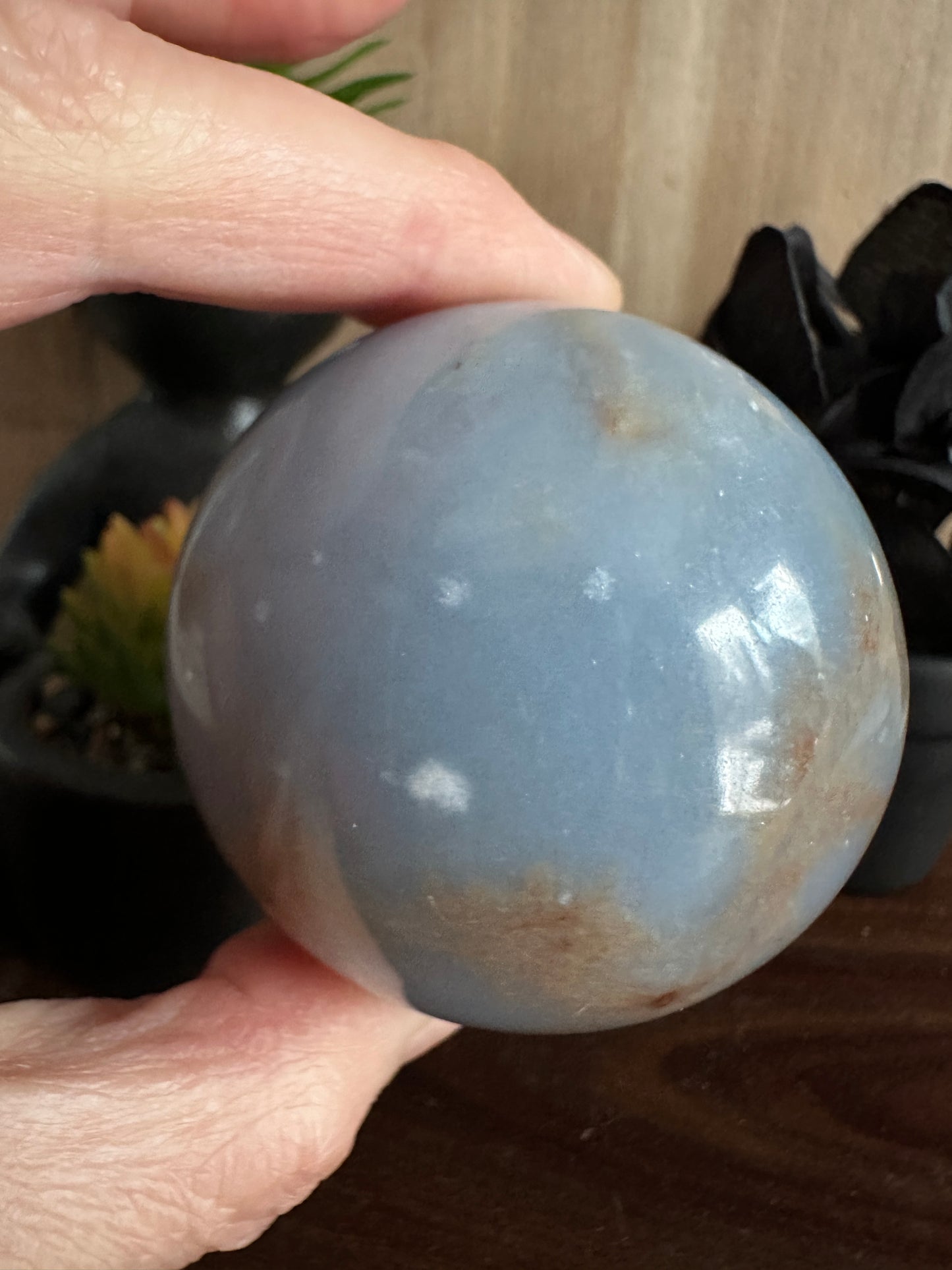 Angelite Sphere 243g