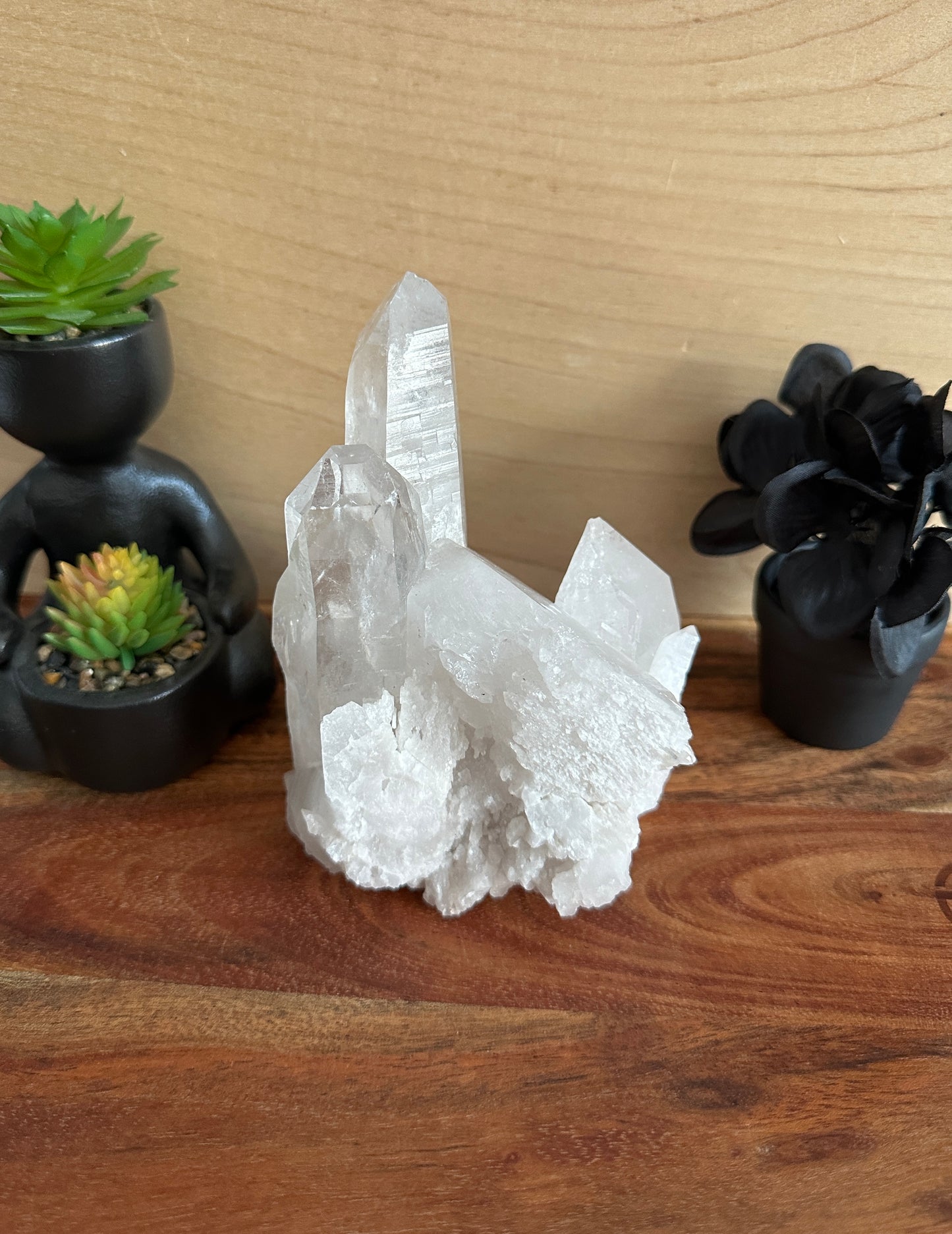 Lemurian Quartz Cluster 687g