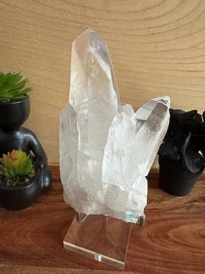 Lemurian Quartz Cluster 526g