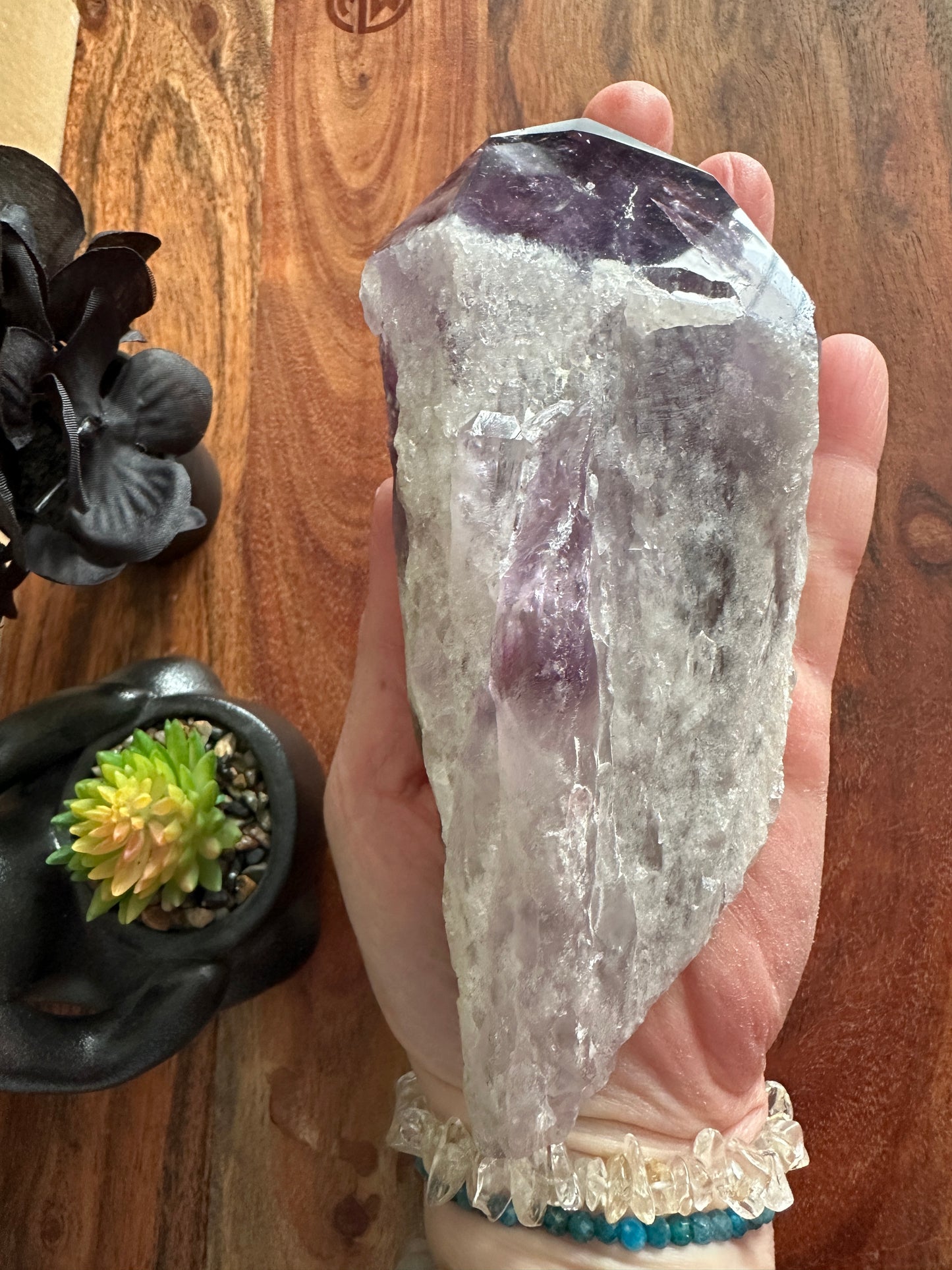 Amethyst Torch 550g