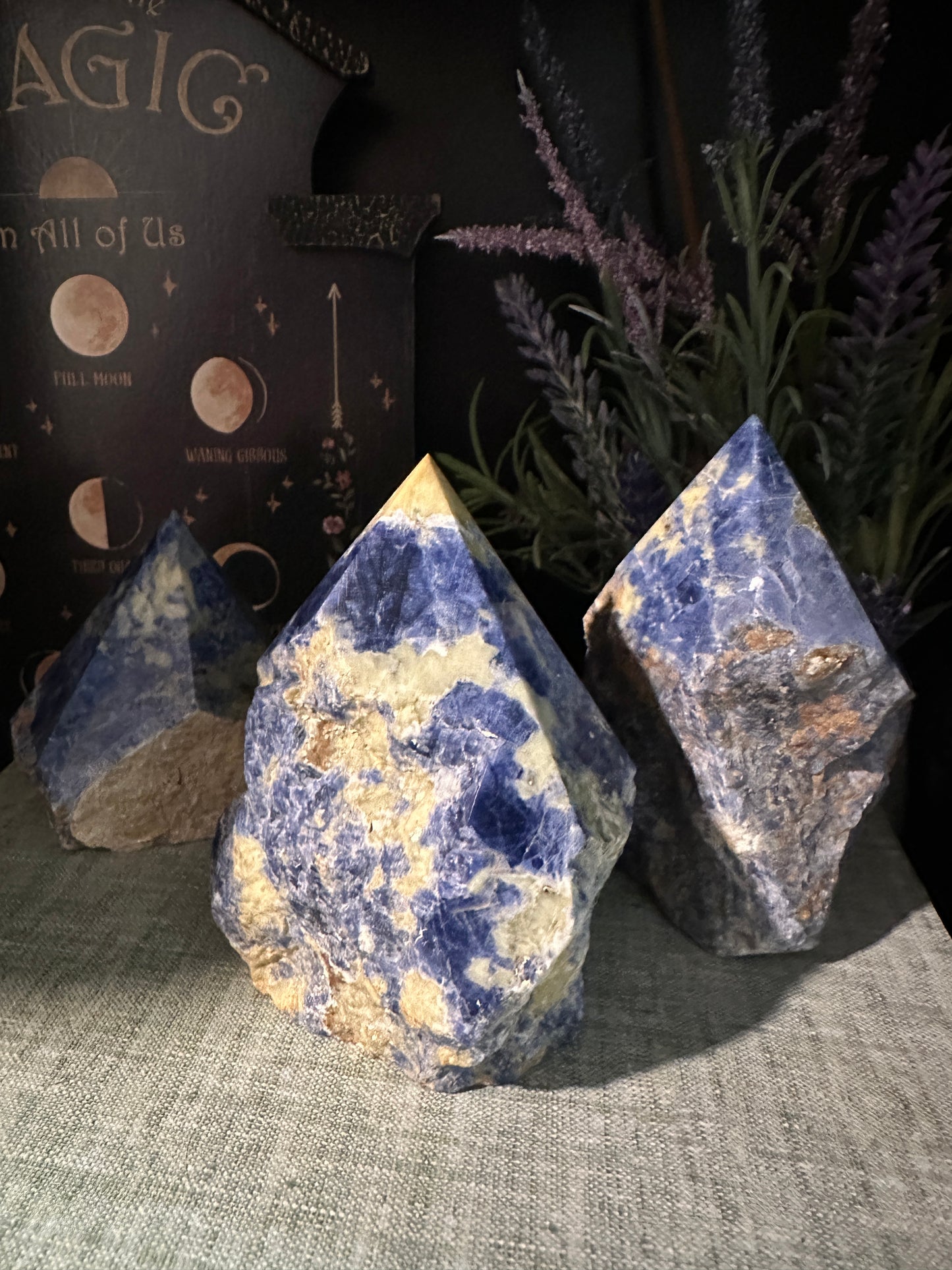Sodalite Top Polished Points