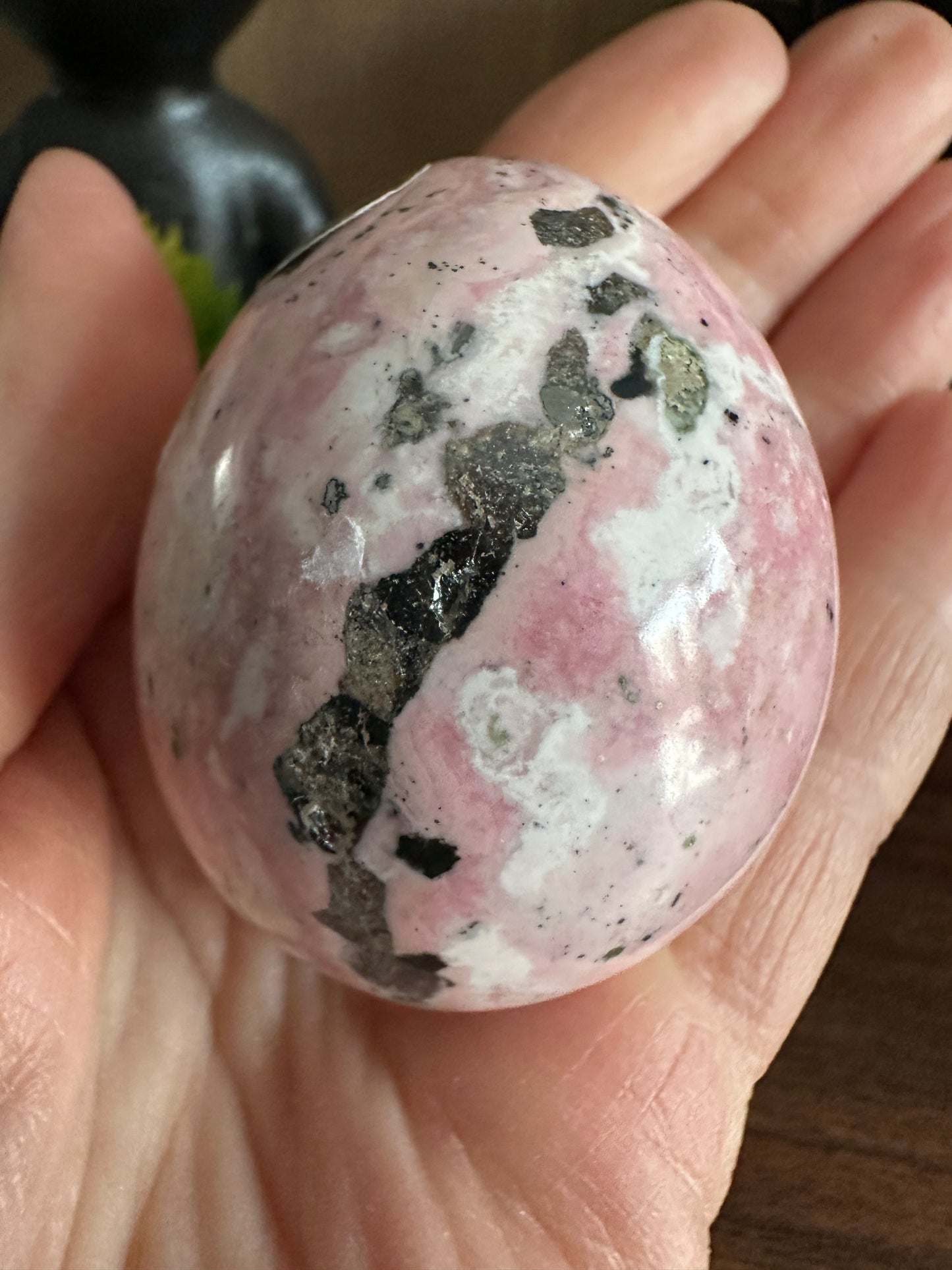 Rhodonite Egg 149g