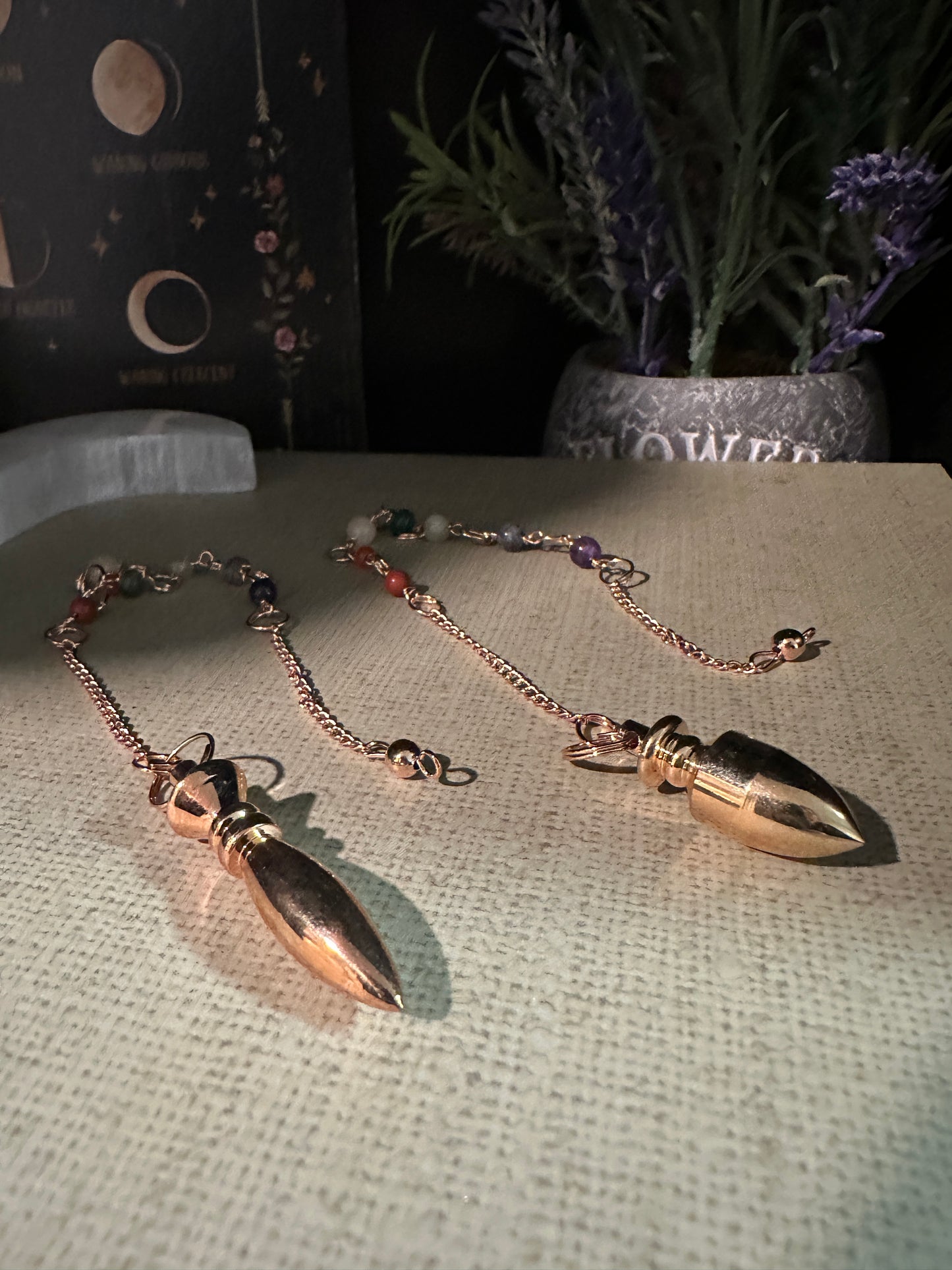 Copper Chakra Pendulum