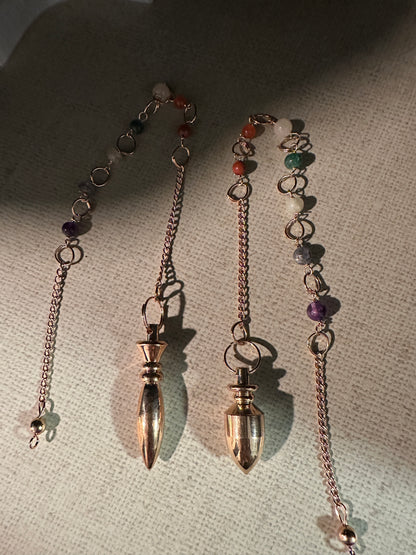 Copper Chakra Pendulum