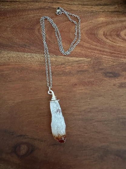 Citrine Witch Hat Necklace