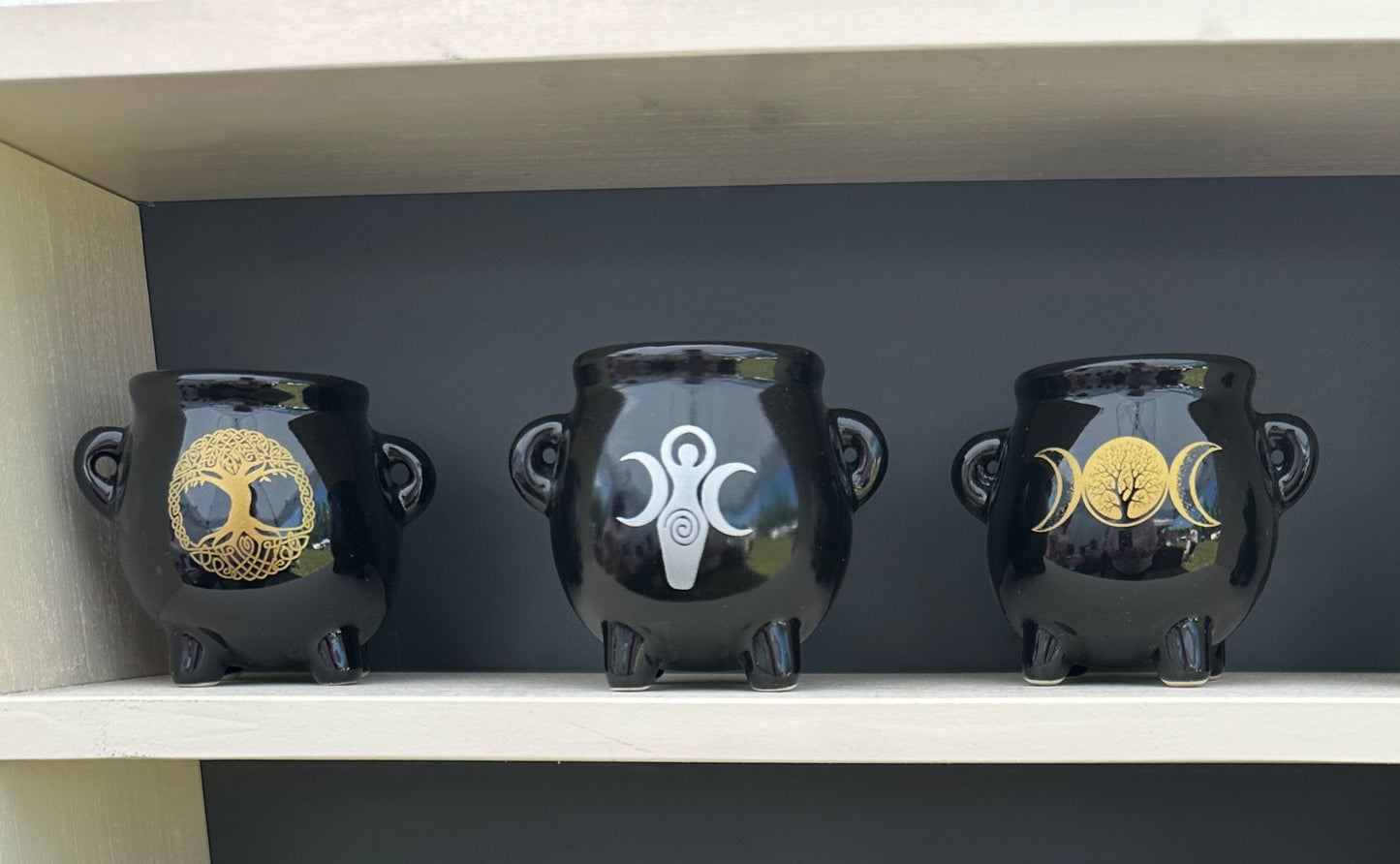 Mini Ceramic Cauldrons