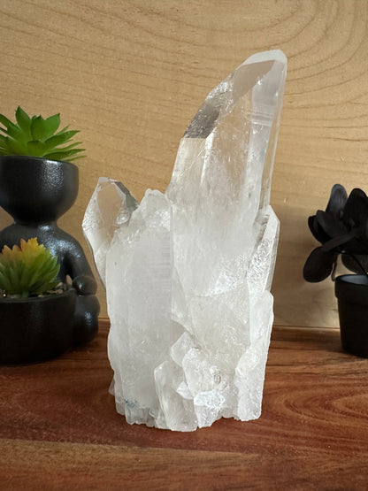 Lemurian Quartz Cluster 526g