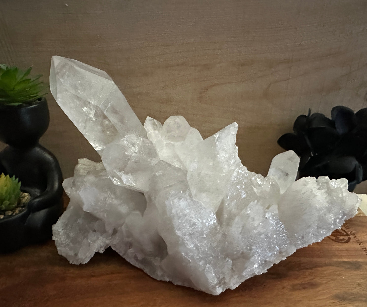 Lemurian Quartz Cluster 1911g