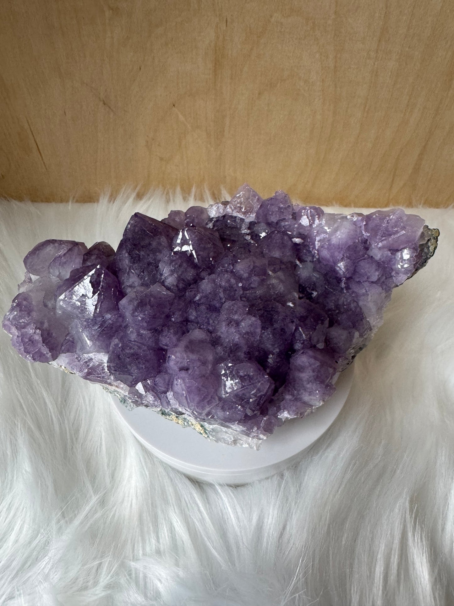 Amethyst Geode Cluster 1065g