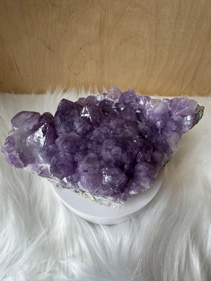 Amethyst Geode Cluster 1065g