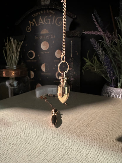 Copper Chakra Pendulum