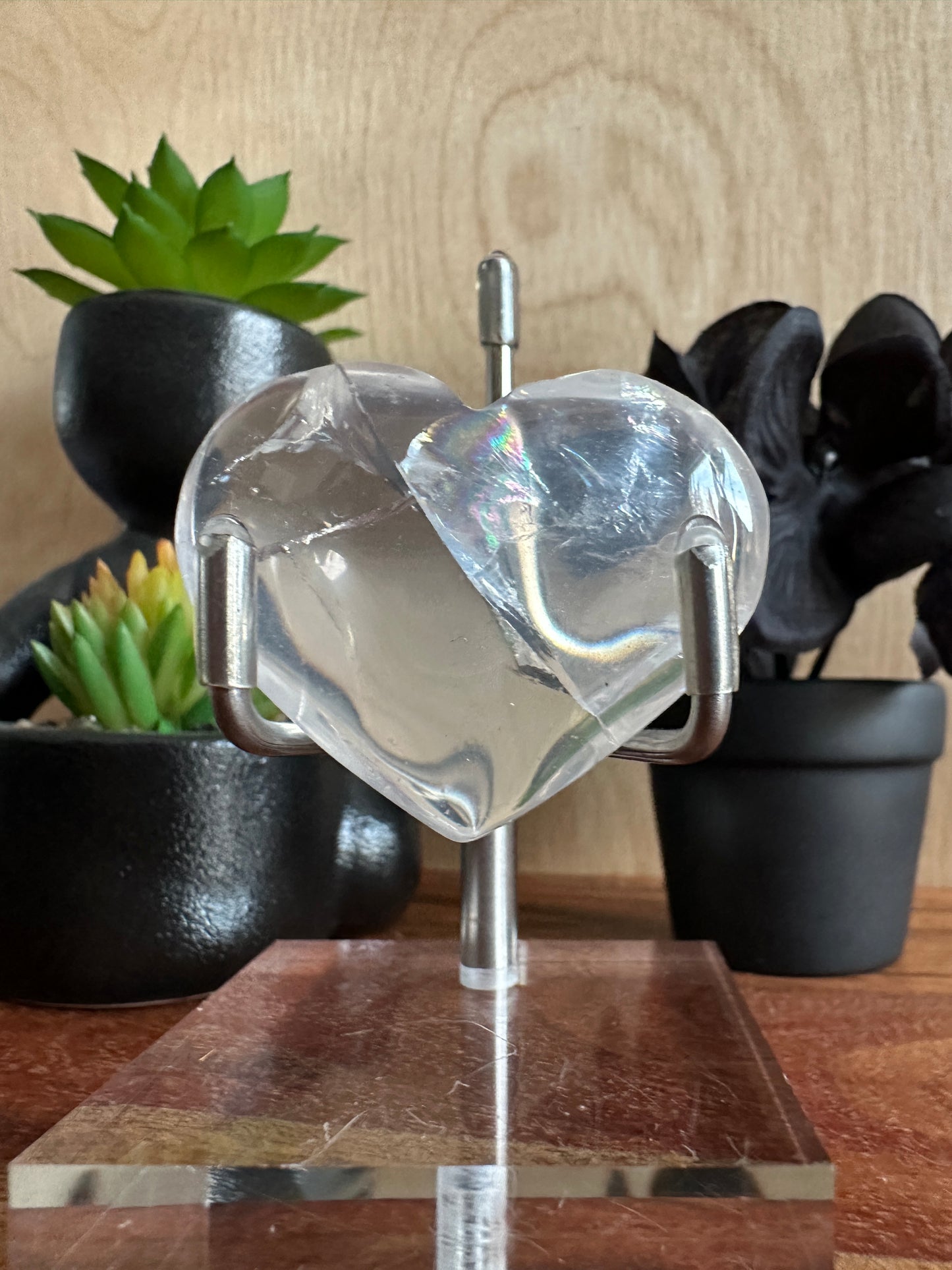 Clear Quartz Heart 29g