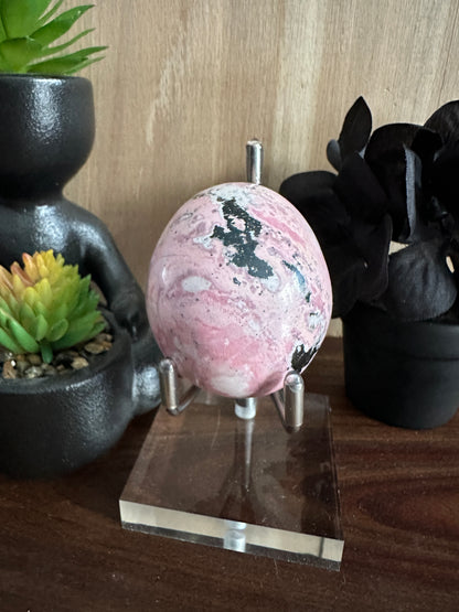 Rhodonite Egg 142g
