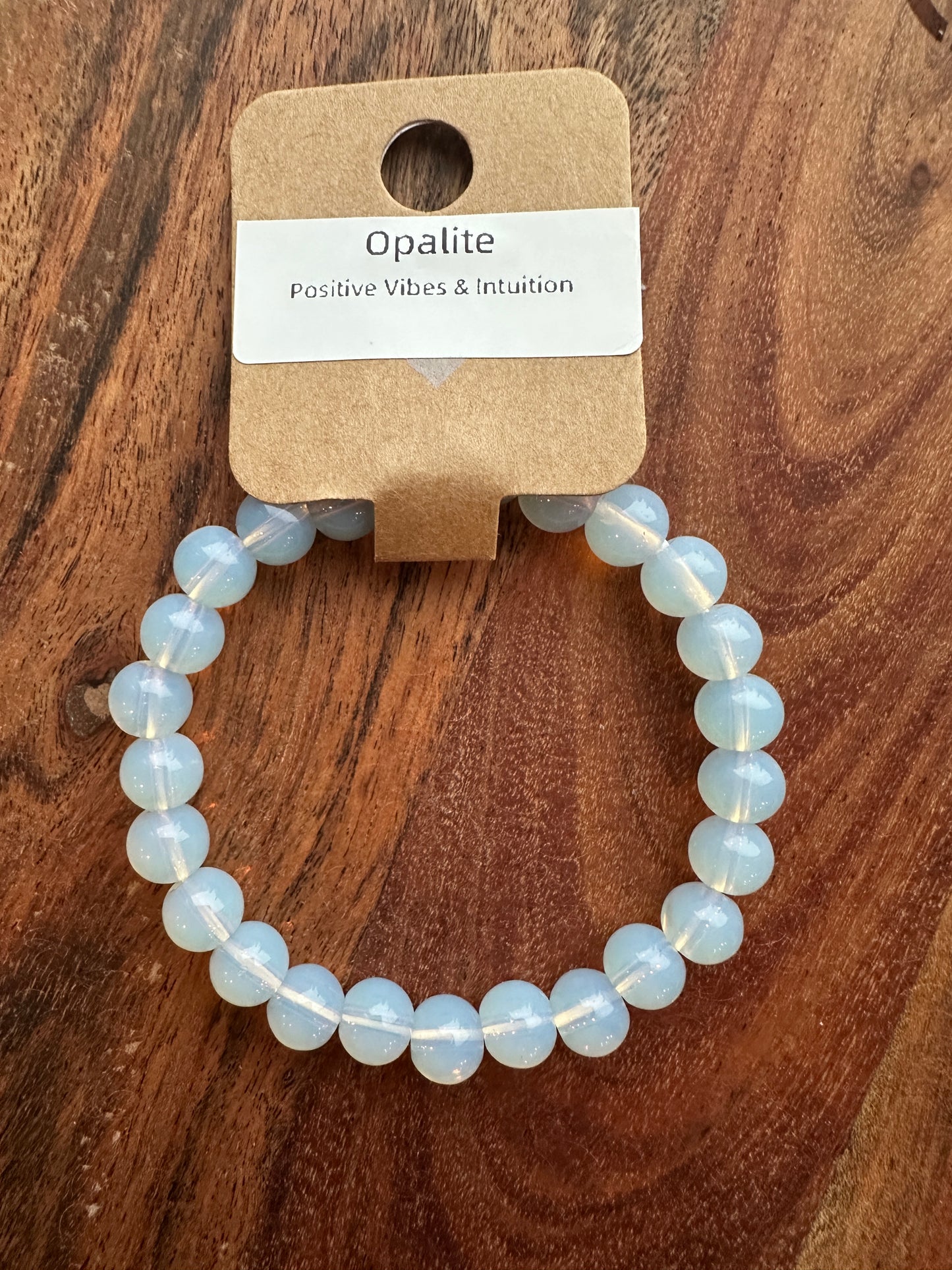 Opalite Bead Bracelet
