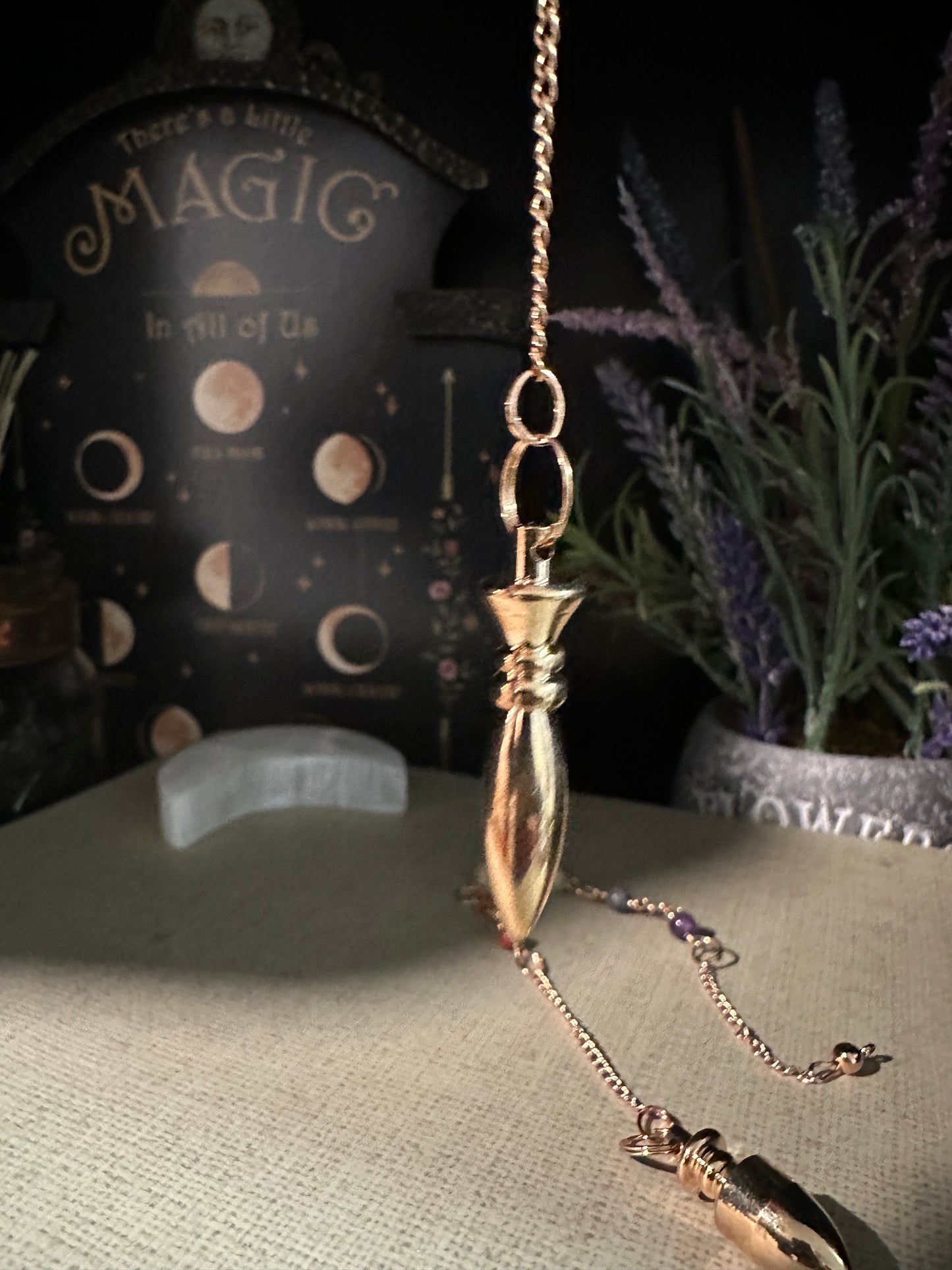 Copper Chakra Pendulum