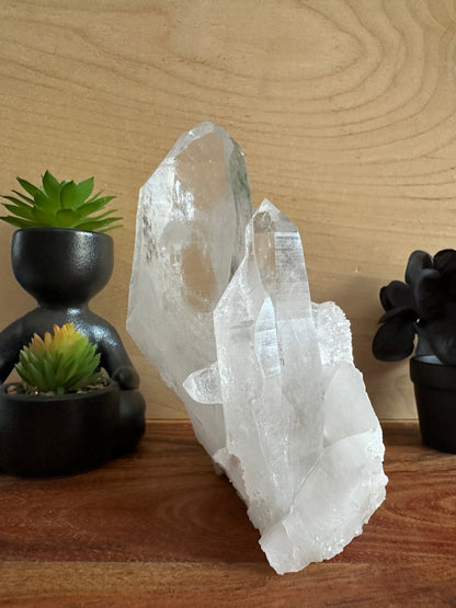 Lemurian Quartz Cluster 687g