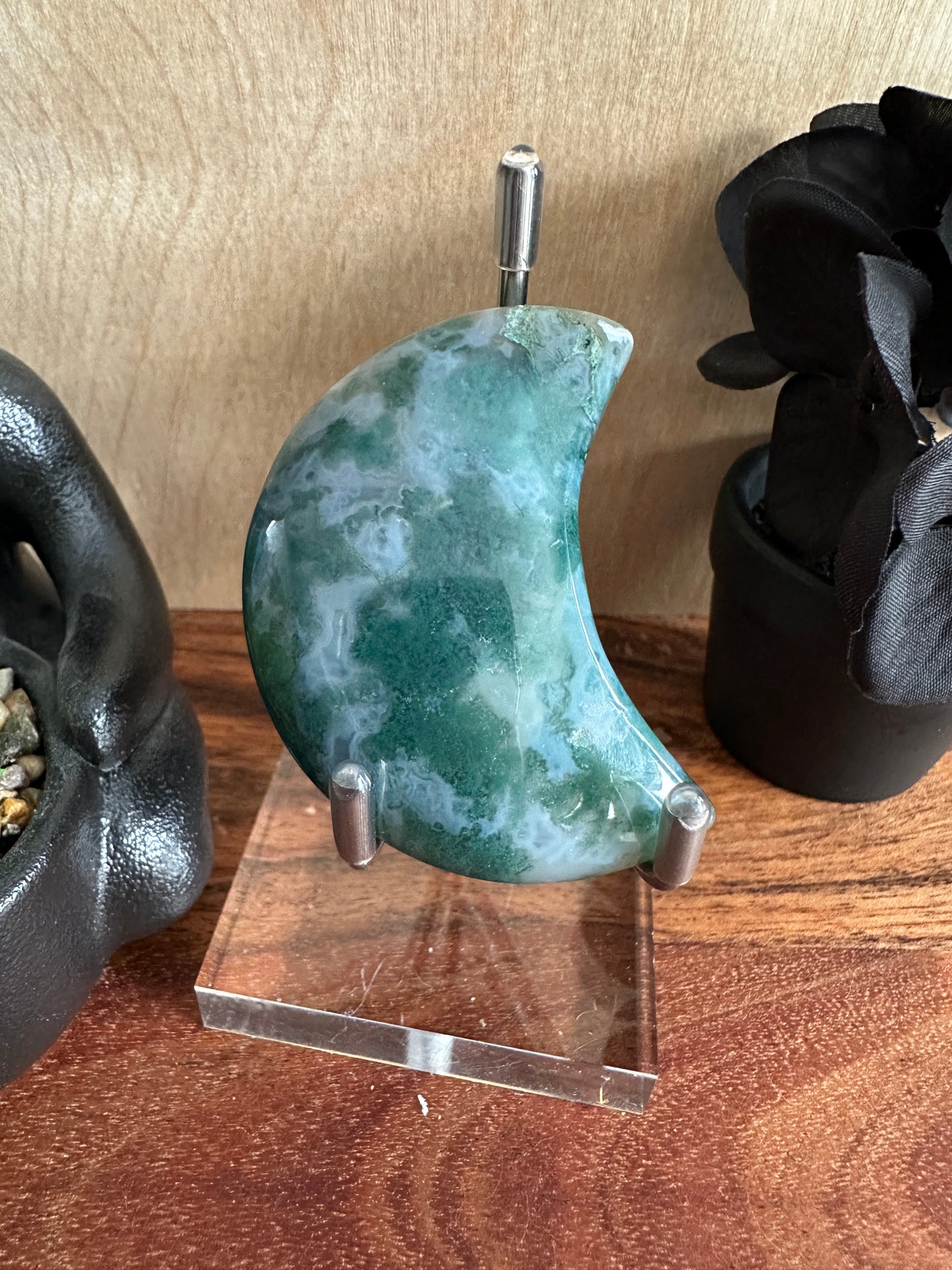 Moss Agate Moon 46g