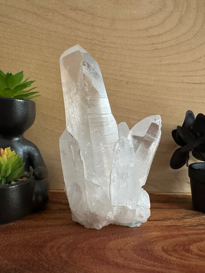 Lemurian Quartz Cluster 526g