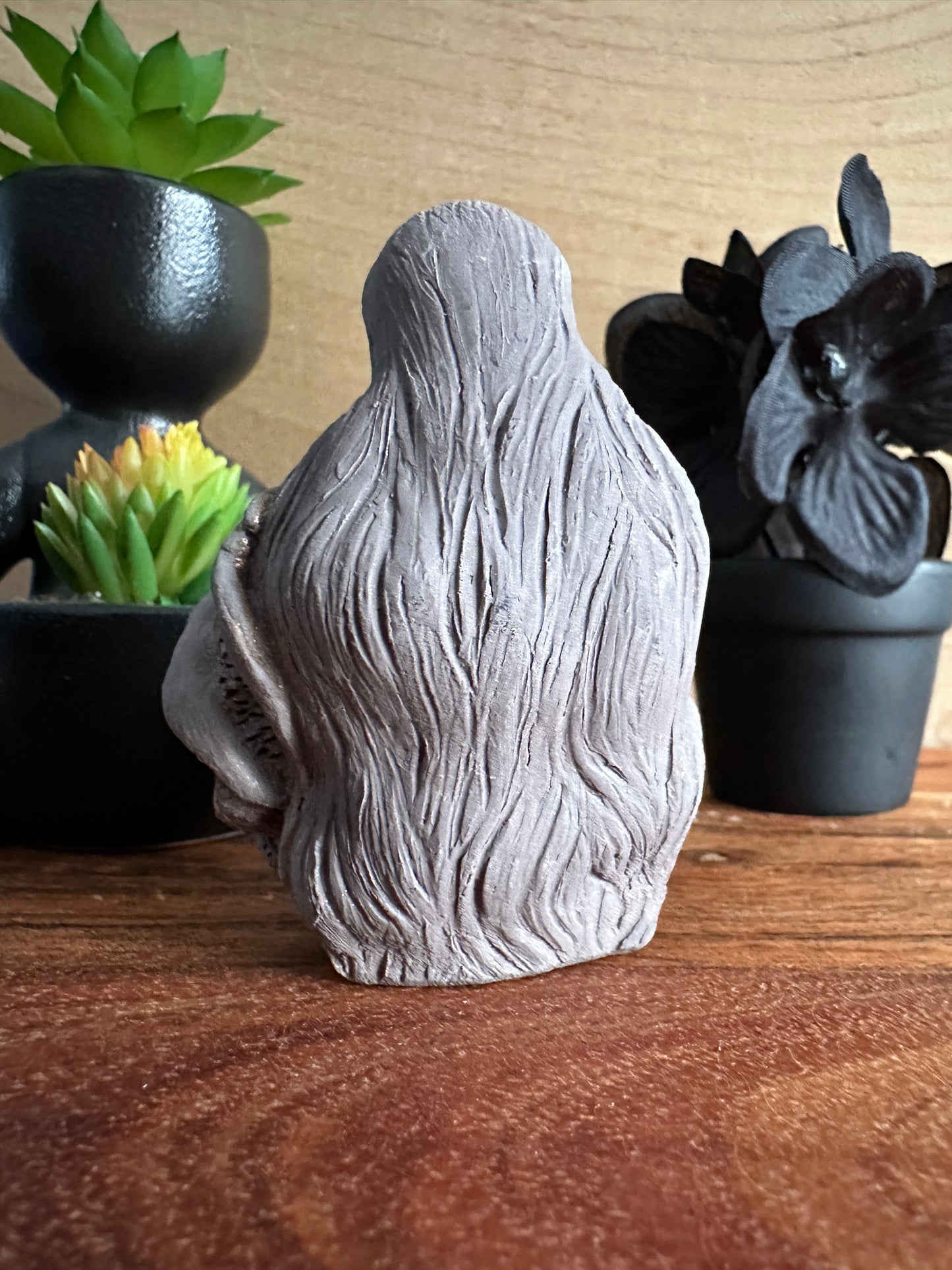 Tiamat Dragon Goddess with Obsidian Sphere