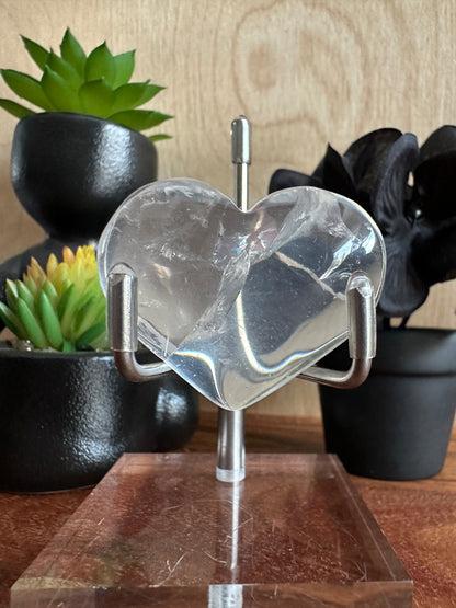Clear Quartz Heart 29g