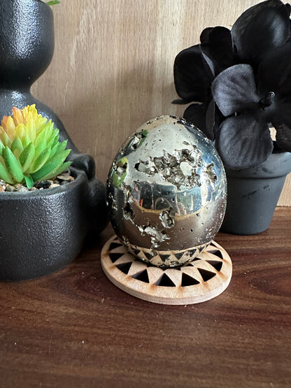 Pyrite Egg 218g