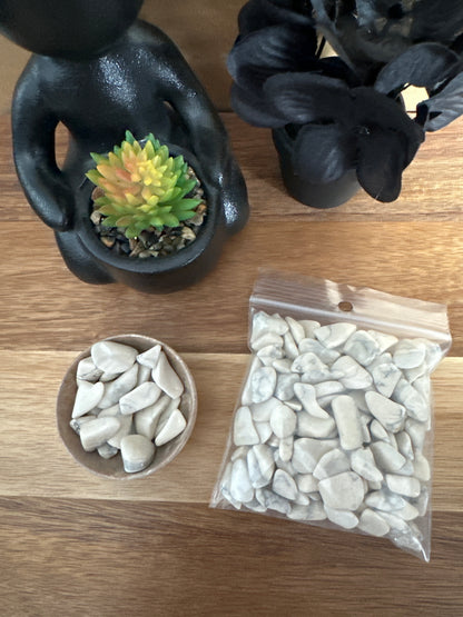 Tumbled Howlite Chips 100g