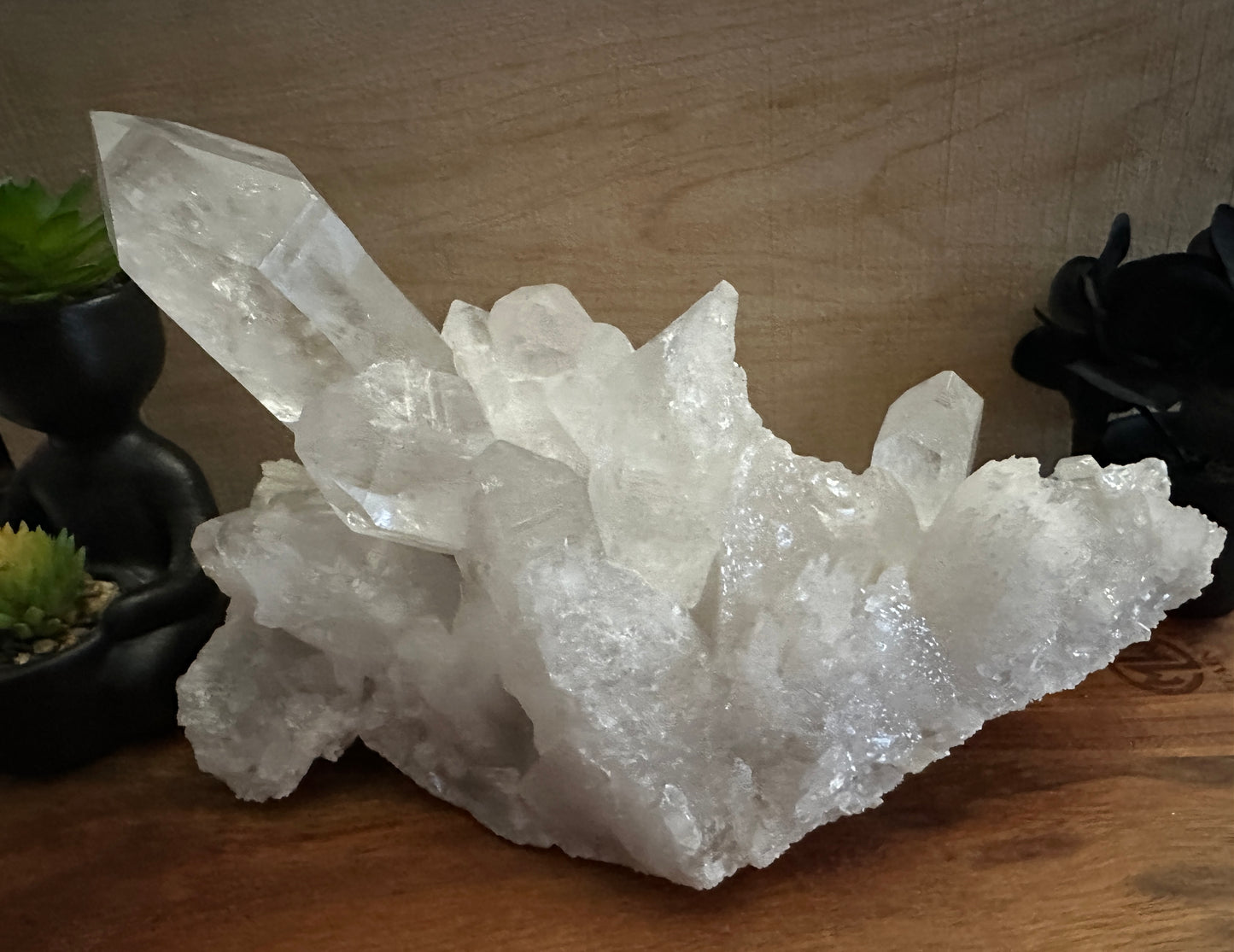 Lemurian Quartz Cluster 1911g