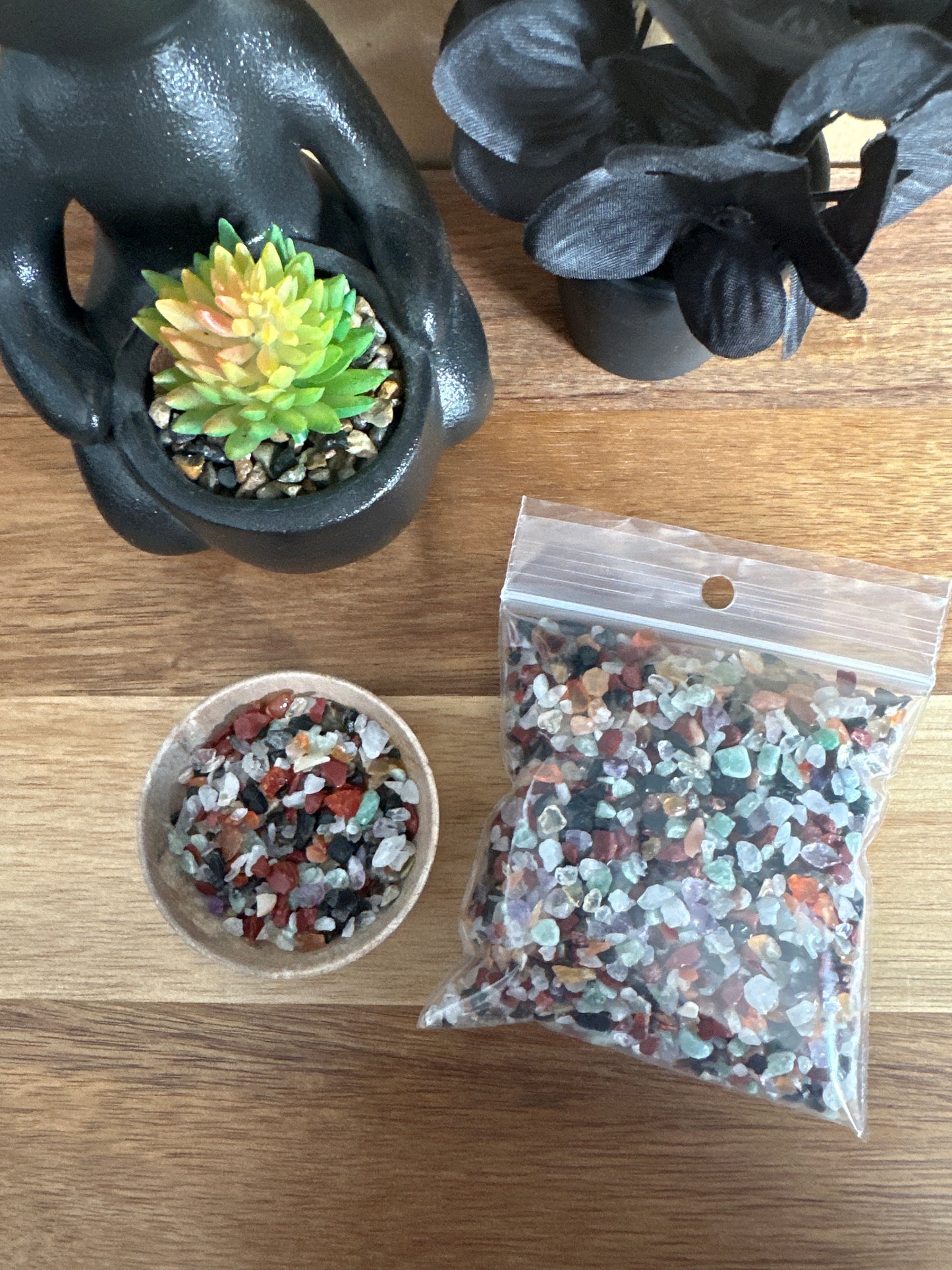 Crushed Mixed Tiny Crystal Chips 100g