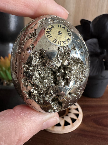 Pyrite Egg 218g