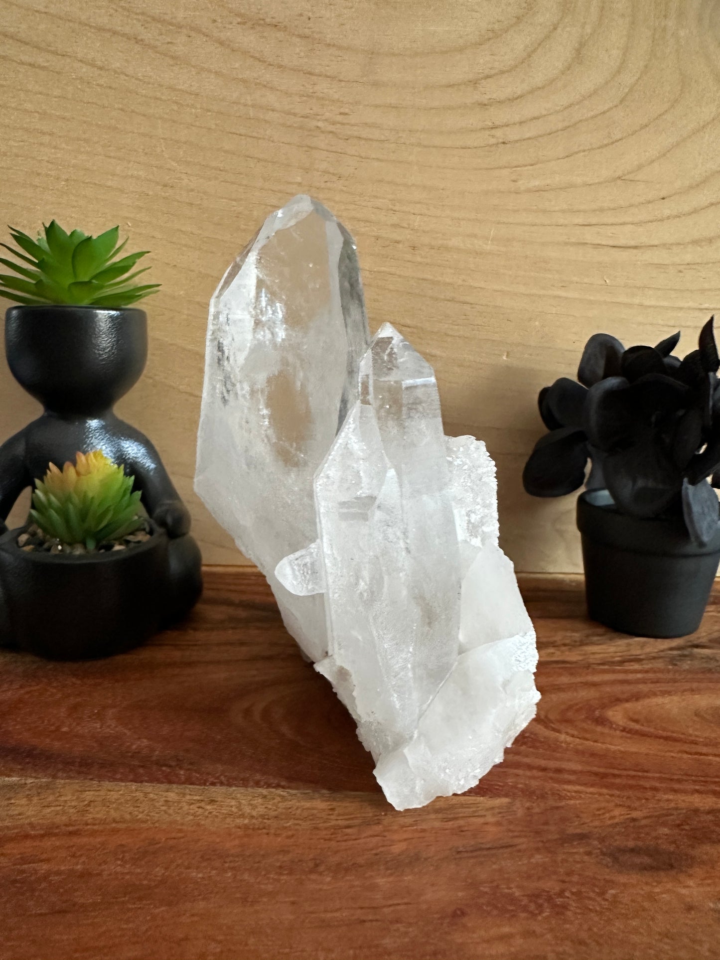 Lemurian Quartz Cluster 687g