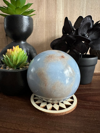 Angelite Sphere 243g