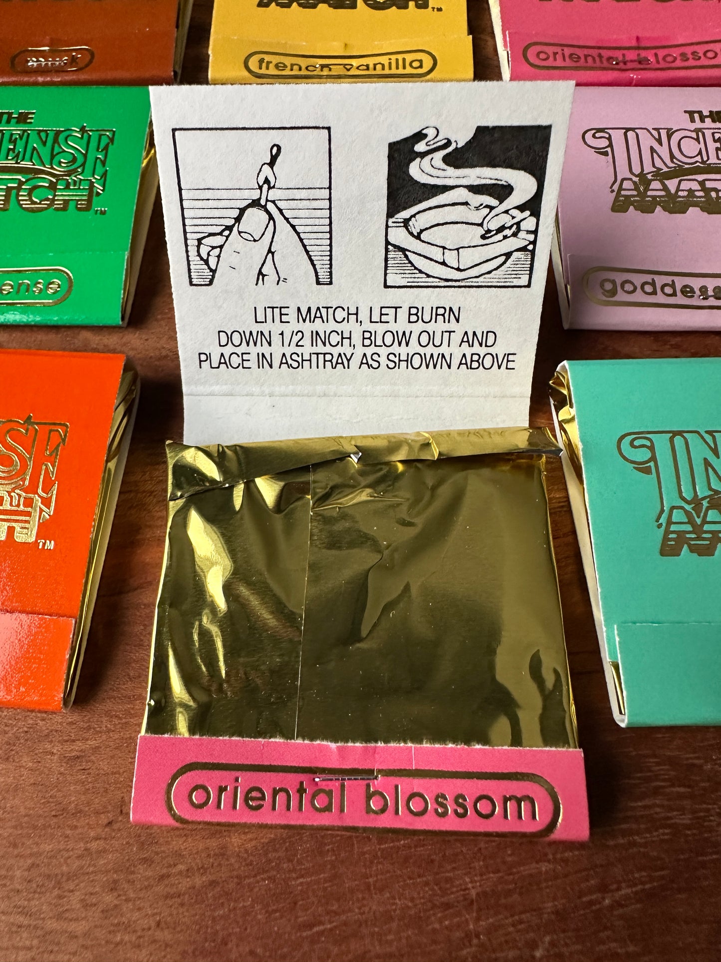 15 Scent Incense Match Bundle