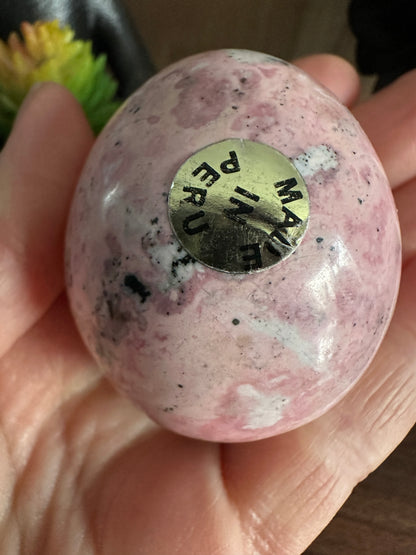 Rhodonite Egg 142g