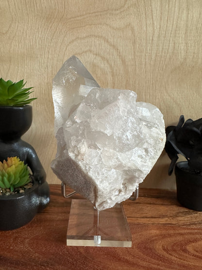 Lemurian Quartz Cluster 620g