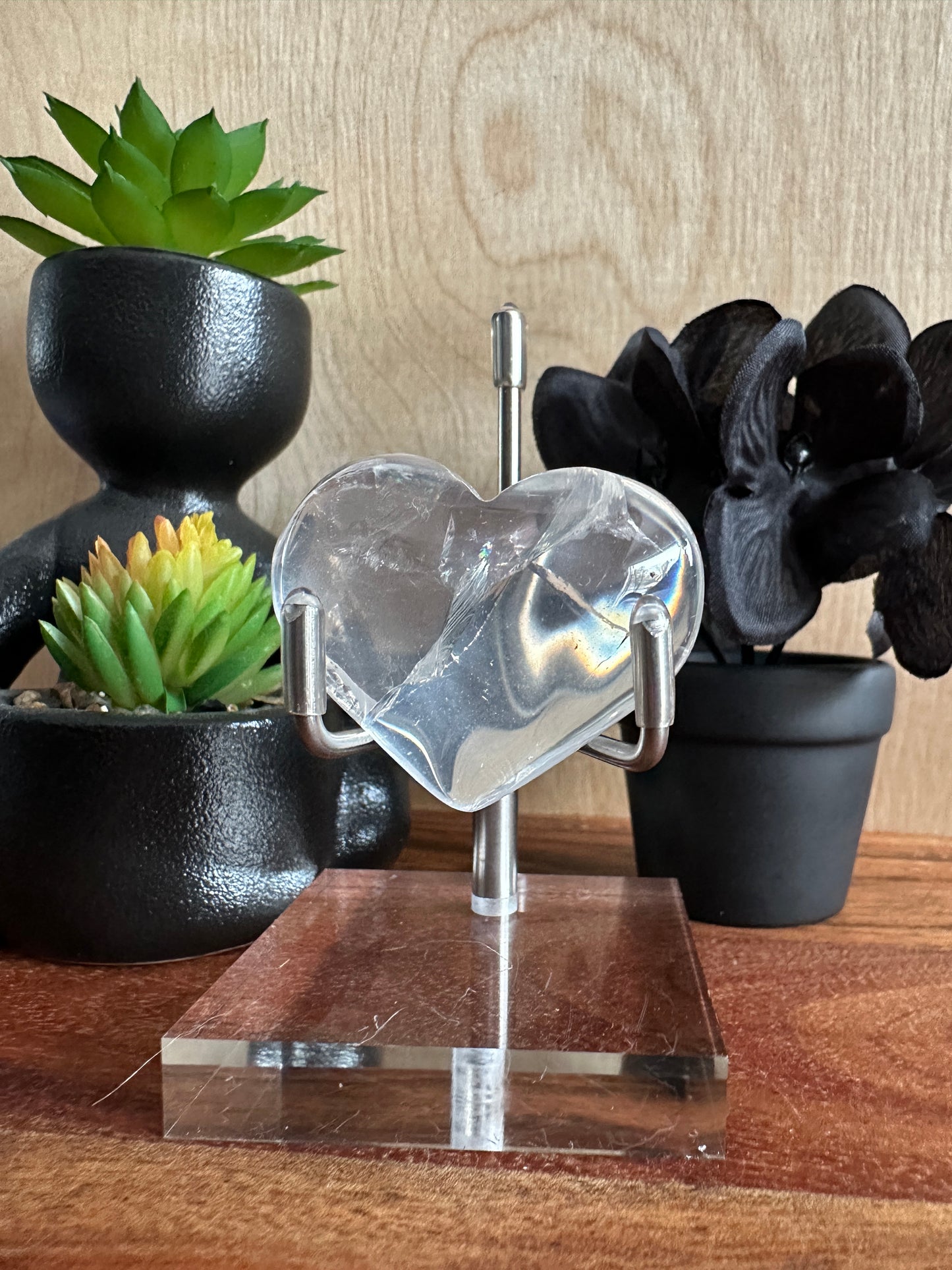 Clear Quartz Heart 29g