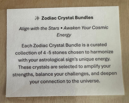 Zodiac Crystal Sets