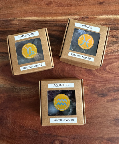 Zodiac Crystal Sets