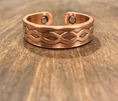 Infinity Magnetic Copper Ring