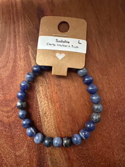 Sodalite Bead Bracelet
